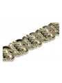 Yellow rose gold bracelet ★ russiangold.com ★ Gold 585 333 Low price