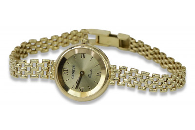 Gold ladies watch ★ zlotychlopak.pl ★ Gold purity 585 333 Low price!