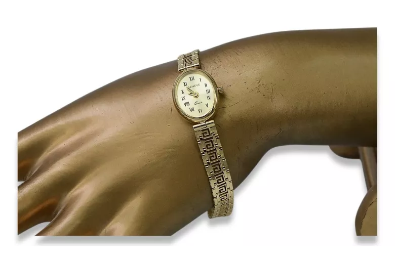 Gold ladies watch ★ zlotychlopak.pl ★ Gold purity 585 333 Low price!