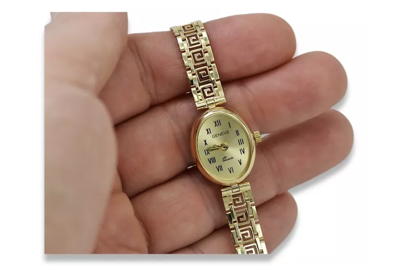 Reloj ★ de oro para damas zlotychlopak.pl Pureza de oro 585 333 ¡★ Precio bajo!