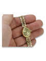 Reloj ★ de oro para damas zlotychlopak.pl Pureza de oro 585 333 ¡★ Precio bajo!