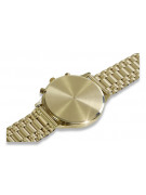 Gold men's watch Geneve ★ zlotychlopak.pl ★ Gold purity 585 333 Low Price!