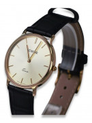 Reloj de oro para hombre Geneve ★ zlotychlopak.pl ★ Pureza de oro 585 333 Precio bajo!