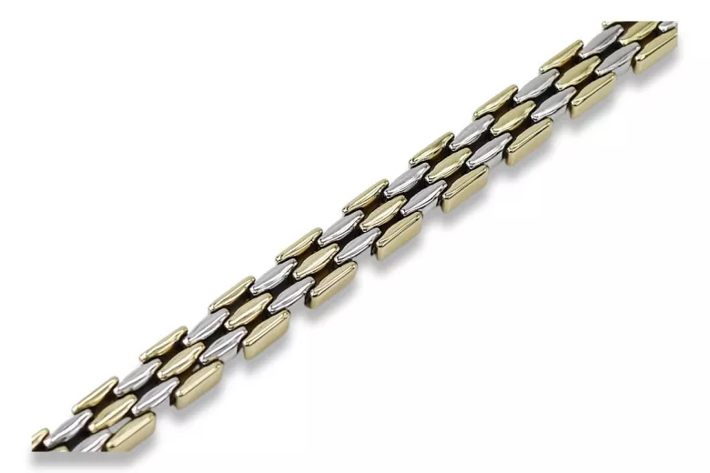 Yellow rose gold bracelet ★ russiangold.com ★ Gold 585 333 Low price