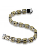 Yellow rose gold bracelet ★ russiangold.com ★ Gold 585 333 Low price