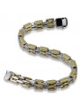 Yellow rose gold bracelet ★ russiangold.com ★ Gold 585 333 Low price