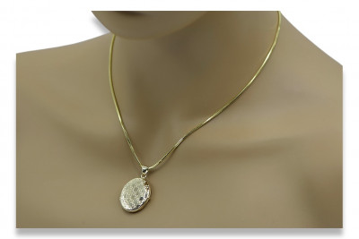 Златна висулка ★ zlotychlopak.pl ★ Златна проба 585 333 ниска цена