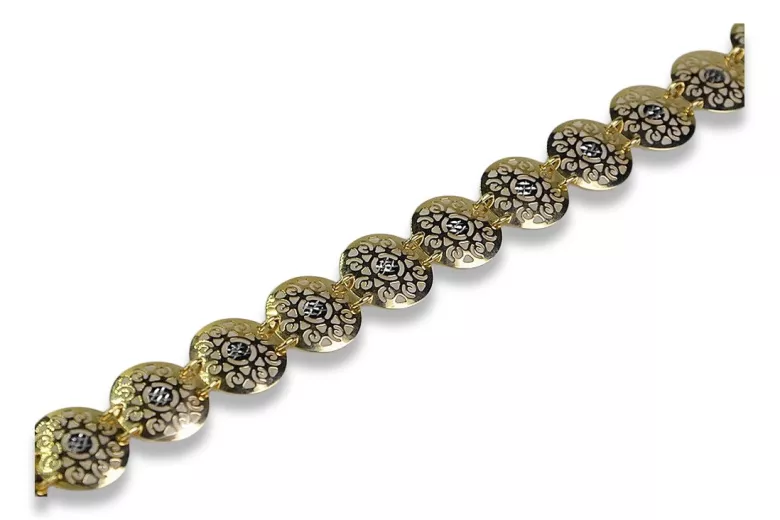 Vintage rose (Italian yellow) gold  bracelet cb104