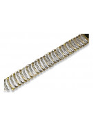 Bracelet italien en or jaune 14 carats cb105yw