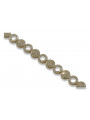 Bracelet italien en or jaune 14 carats cb120y