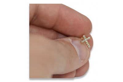 Boucles d’oreilles en or zlotychlopak.pl ★ Échantillon d’or ★ 585 333 Prix bas!