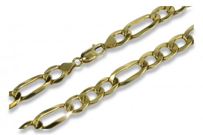 Yellow rose gold chain ★ russiangold.com ★ Gold 585 333 Low price