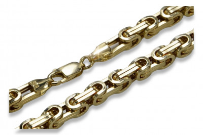 Chaîne d’or soviétique rose russe