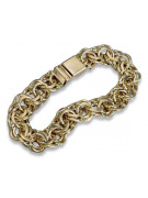 Yellow 14k 585 gold Garibaldi Bismark chain cb005y