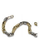 Bracelet italien en or jaune 14 carats cb024yw