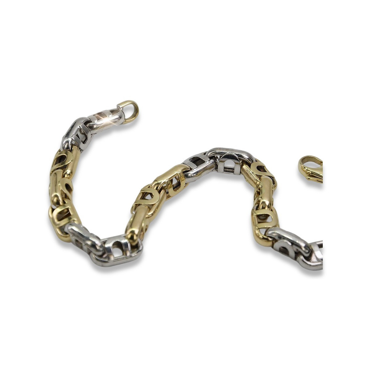 Italian yellow 14k gold  bracelet cb024yw