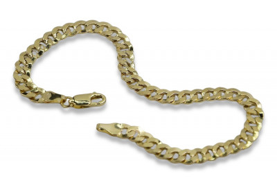 Pulsera ★ de oro rosa amarillo russiangold.com ★ Oro 585 333 Precio bajo