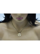 Pendentif pendentif ★ en or zlotychlopak.pl ★ Poinçon en or 585 333 petit prix