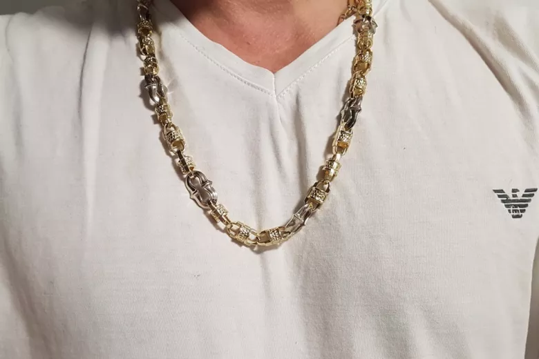 russian rose soviet gold chain