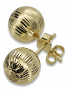 Pendientes de oro russiangold.com Muestra de ★ oro 585 333 ¡★ Precio bajo!