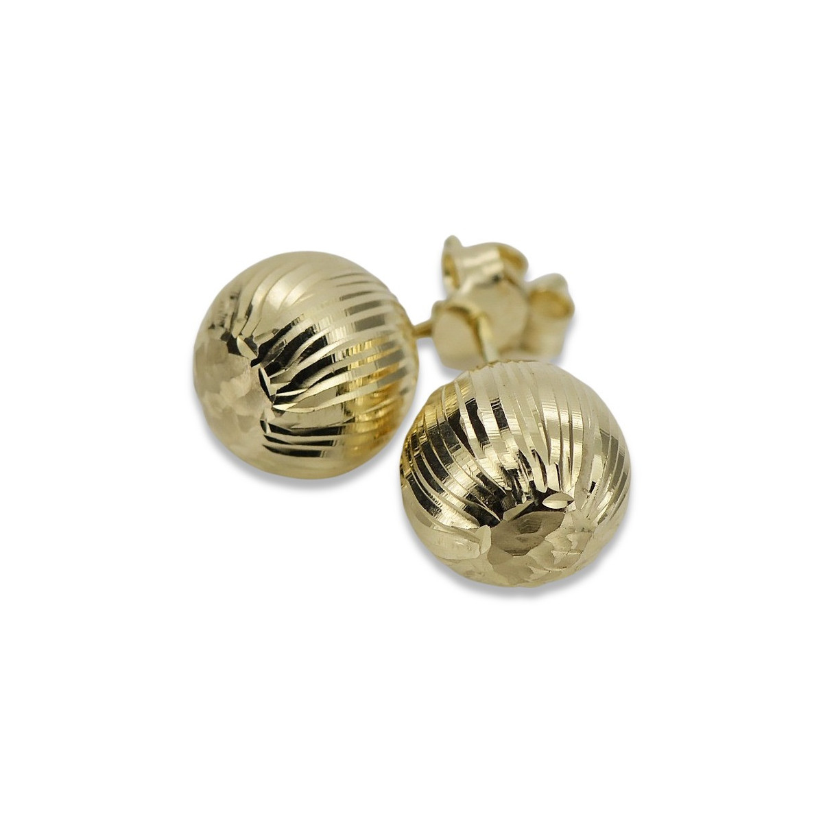 Gold earrings ★ russiangold.com ★ Gold sample 585 333 Low price!