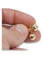 Pendientes de oro russiangold.com Muestra de ★ oro 585 333 ¡★ Precio bajo!