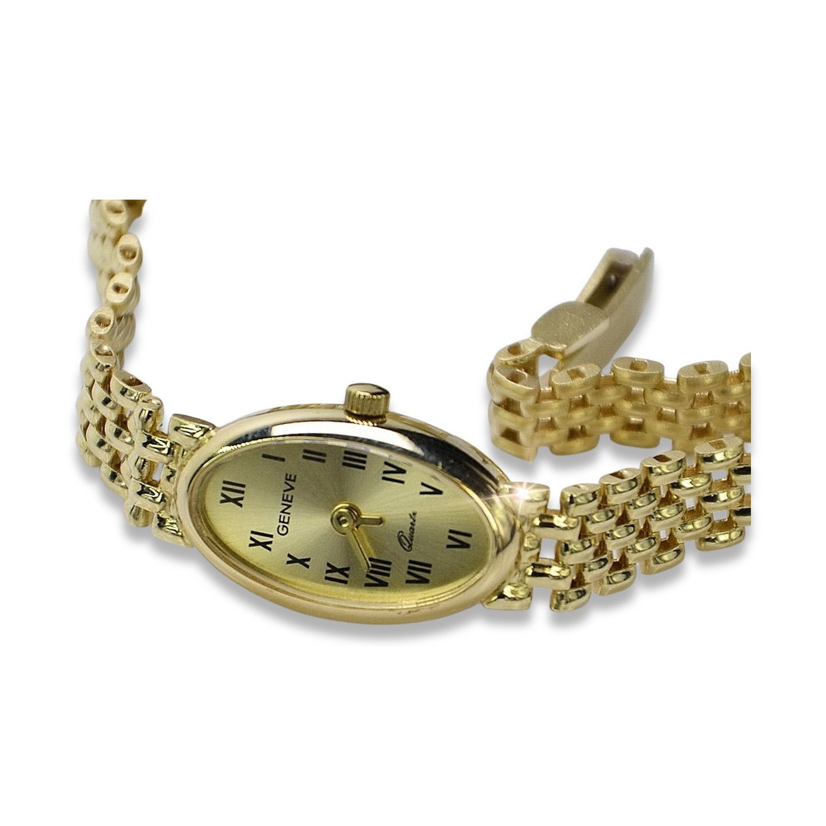 Reloj ★ de oro para damas zlotychlopak.pl Pureza de oro 585 333 ¡★ Precio bajo!