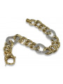 Yellow 14k gold modern bracelet cb121yw