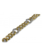 Bracelet moderne en or jaune 14 carats cb121yw