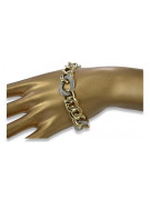 Bracelet moderne en or jaune 14 carats cb121yw