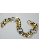 Bracelet moderne en or jaune 14 carats cb121yw