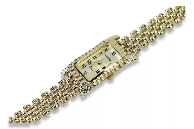 Montre ★ dame en or zlotychlopak.pl ★ Pureté d’or 585 333 Prix bas!