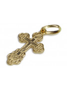 Gold Orthodox Cross ★ russiangold.com ★ Gold 585 333 Low price