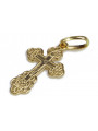 Croix ★ orthodoxe d’or russiangold.com ★ or 585 333 Prix bas