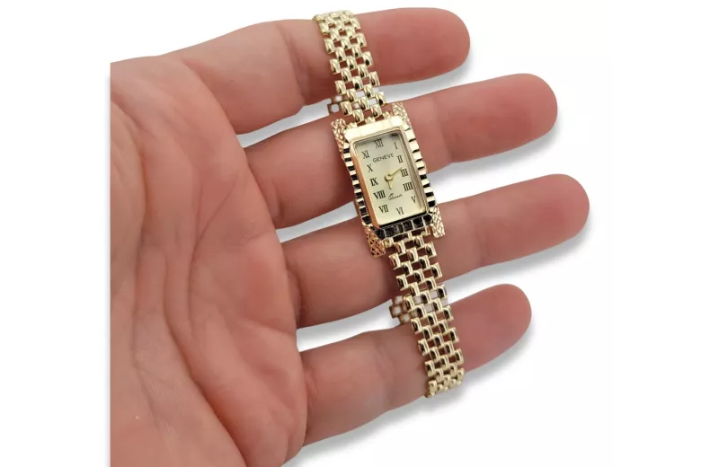 Reloj ★ de oro para damas zlotychlopak.pl Pureza de oro 585 333 ¡★ Precio bajo!