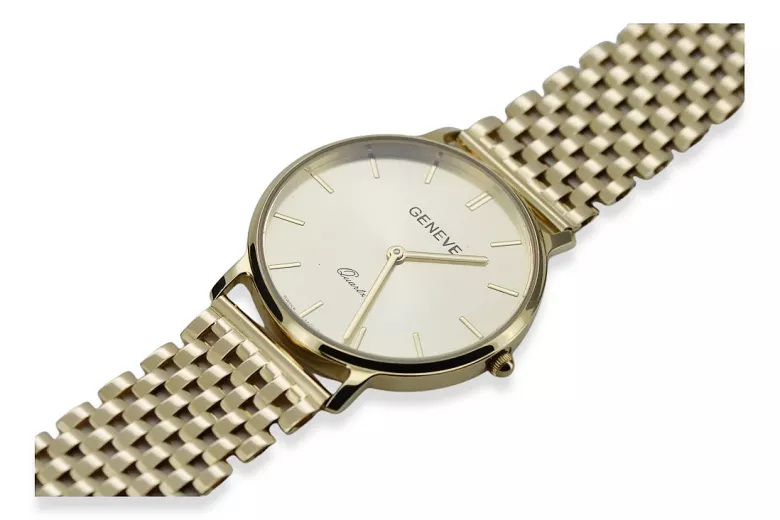 Montre homme en or Genève ★ zlotychlopak.pl ★ Pureté de l’or 585 333 Prix bas!