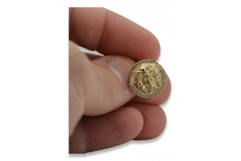 Gold earrings ★ russiangold.com ★ Gold sample 585 333 Low price!