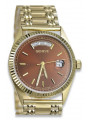 Reloj de oro para hombre Geneve ★ zlotychlopak.pl ★ Pureza de oro 585 333 Precio bajo!