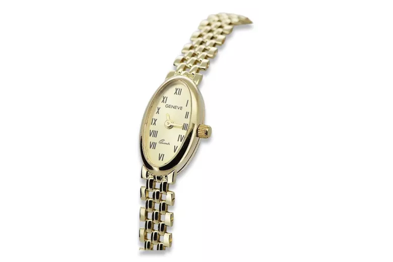 Reloj ★ de oro para damas zlotychlopak.pl Pureza de oro 585 333 ¡★ Precio bajo!