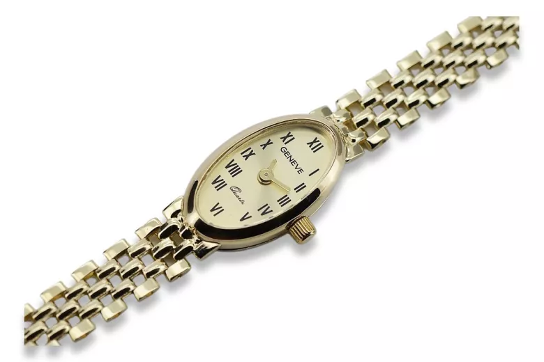 Montre ★ dame en or zlotychlopak.pl ★ Pureté d’or 585 333 Prix bas!