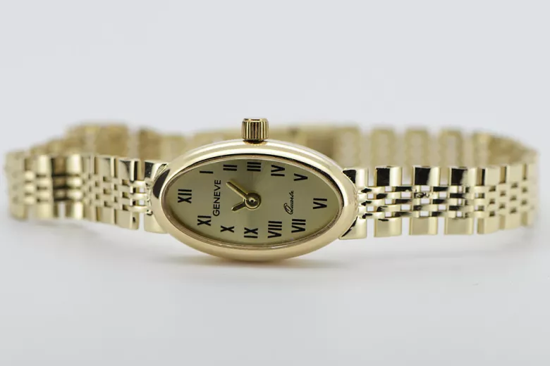 Montre ★ dame en or zlotychlopak.pl ★ Pureté d’or 585 333 Prix bas!