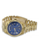 Goldene Herrenuhr Geneve ★ zlotychlopak.pl ★ Gold Reinheit 585 333 Niedriger Preis!