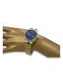 Gold men's watch Geneve ★ zlotychlopak.pl ★ Gold purity 585 333 Low Price!