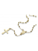 Yellow 14k gold 585 rosary chain rcc003y