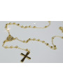 Yellow 14k gold 585 rosary chain rcc003y