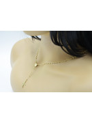 Yellow 14k gold 585 rosary chain rcc003y