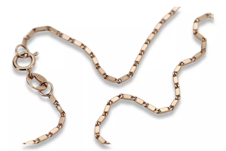 Yellow rose gold chain ★ russiangold.com ★ Gold 585 333 Low price