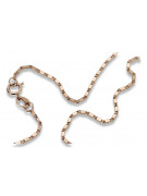 Yellow rose gold chain ★ russiangold.com ★ Gold 585 333 Low price