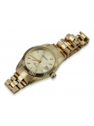 Gold men's watch Geneve ★ zlotychlopak.pl ★ Gold purity 585 333 Low Price!