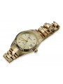 Goldene Herrenuhr Geneve ★ zlotychlopak.pl ★ Gold Reinheit 585 333 Niedriger Preis!